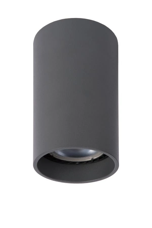 Lucide DELTO - Ceiling spotlight - Ø 5,5 cm - LED Dim to warm - GU10 - 1x5W 2200K/3000K - Grey - turned off